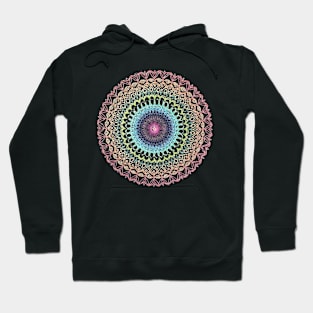 Rainbow Mandala Hoodie